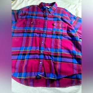 Men’s Old Navy Flannel Button Down Long Sleeve Shirt
